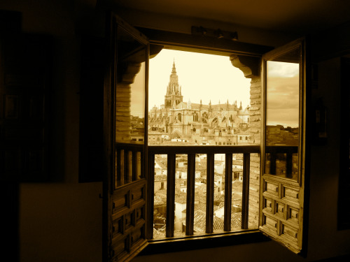 Toledo desde la ventana