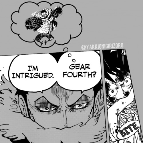 Katakuri anticipates Gear 4 and conjures up his own version of it?? Hype much?