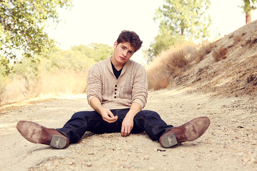 meninvogue:  Gregg Sulkin by Lesley Bryce
