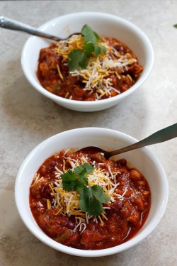 foodopia:  Quick Spicy Chicken Chili