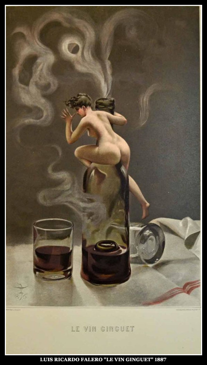 adhemarpo:  Luis Ricardo Falero - Le vin ginguet (1887) 