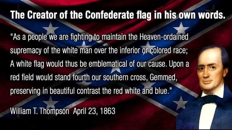 jaiking:  11-11-1992:  darwin2014:  american-politics:  The creator of the confederate