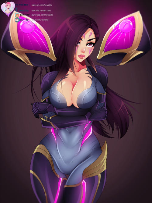  Finished subdraw #37 Kai'sa from League porn pictures