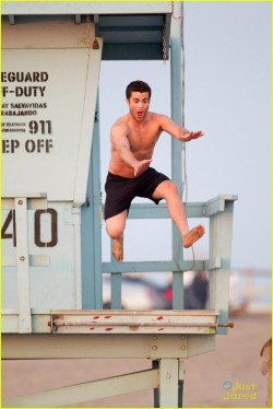 jeejay9:  Spencer Boldman — you filthy guy! Those feet need a good scrubbing. Here, let me …