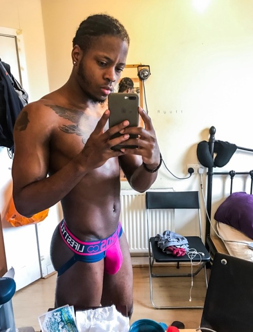 nejhe:  Jockstrap week was lit 👌🏾 IG @NejheRyutt SC @TheeKingRebel