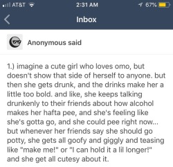 Why do I feel like this is based of me 👀👀👀&hellip; lol but also this would be a lit omo fantasy n///n!Just drunk fun friend time!! With cute friend after are with a small amount of teasing of course .///////. 💛