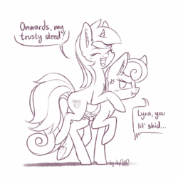 30minchallenge:Horses riding horses? How scandalous!Thanks for your submission, dsp2003!See you all soon for another challenge!Artists Included: dsp2003 (https://dsp2003.tumblr.com) X3