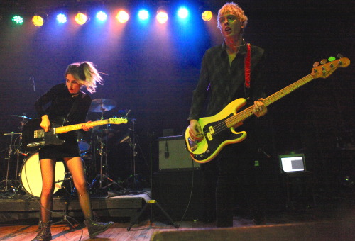 Theo Ellis & Ellie Rowsell of Wolf Alice, Brooklynphoto: Megan Barron