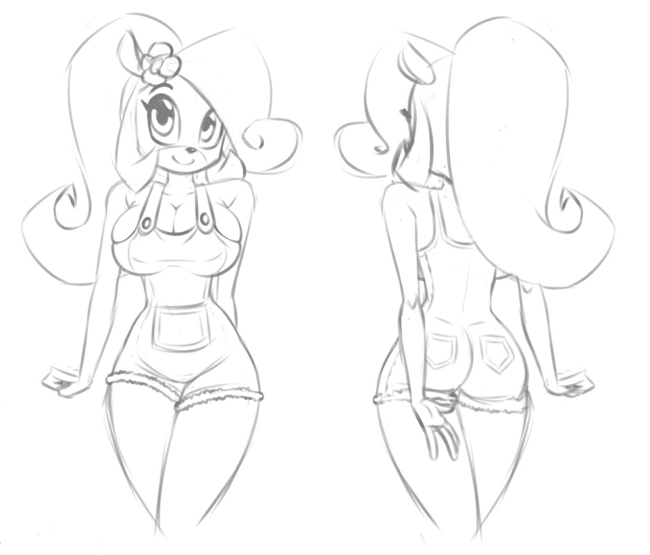 certifiedhypocrite:  nitrodraws:  [Coco - Classic ver.]a couple more requested sketches