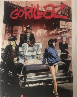 z-foot:  novanight: Pic of the graphic on the shirt I got at the show. I don’t think I’ve seen this gorillaz art before. #demondayz #gorillazhttps://www.instagram.com/p/BpNsZmqHVWz/?utm_source=ig_tumblr_share&amp;igshid=u9u8lcjq3ck4  why is 2D so