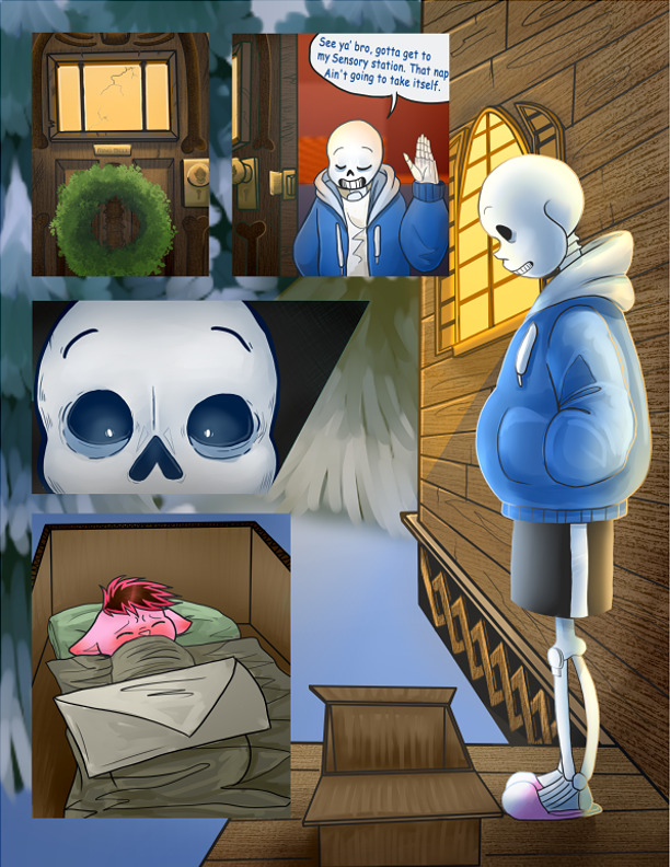 Image: AU Undertale one-shots - Vampire! Papyrus x Reader