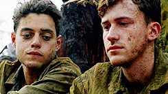 jamiefraser:  The Pacific: Four relationships → Sledge and Snafu  Got a smoke?