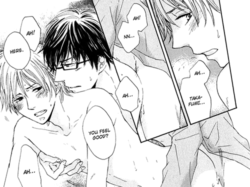 Edi's reading yaoi