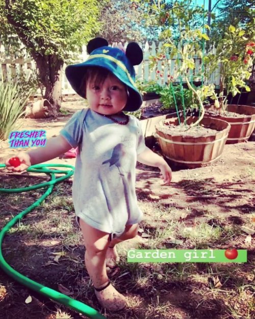 My little beautiful garden nymph, Luna!!!!!!  https://www.instagram.com/p/B1Oz8_AAE3J/?igshid=1worpzrjs0qf2