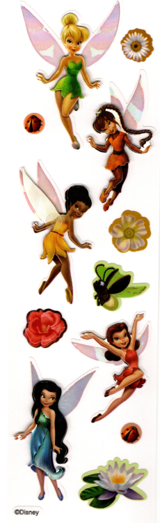 2000s Pixie Hollow TInkerbell Stickersfrom my personal collection