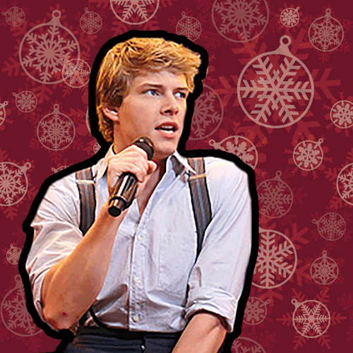 Porn photo hunterparrishwrites:  Hunter Parrish Christmas