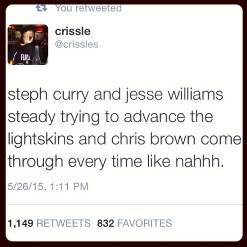 crissle: jessehimself: ha! jesse williams put me on his tumblr. *adds to resume*