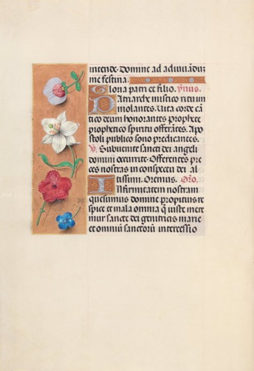 cma-medieval-art:Hours of Queen Isabella the Catholic, Queen of Spain:Fol. 39v, Master of the First 