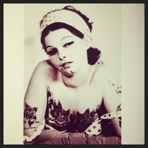 christelcrumpet:  know your herstory .. bad ass babes of tattoo i admire.. Cindy