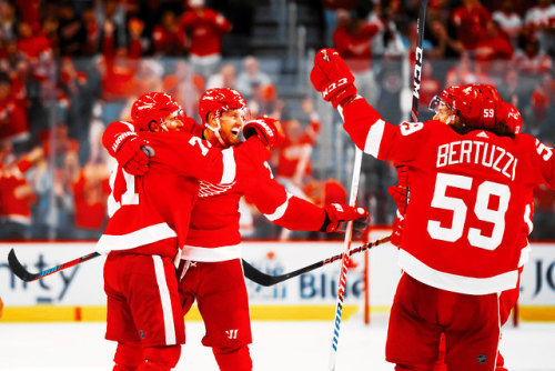 Red Wings 4 Stars 3