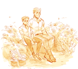 lesmoules:  when they’re done gardening =w= 