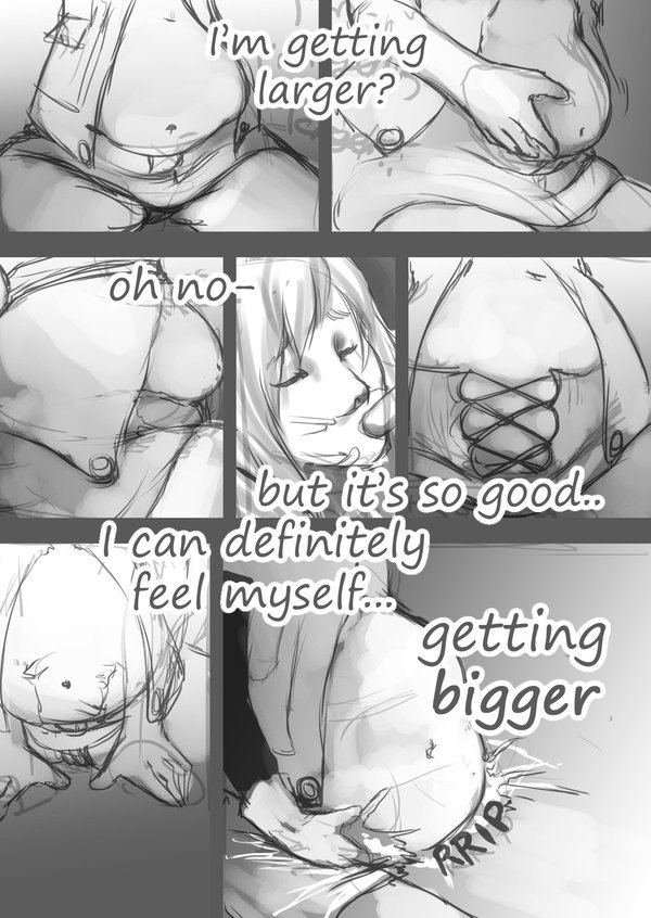 shelikestomakepeoplefat:I love this artist. http://muhboobz.deviantart.com/