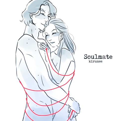 Reylo Week 2018→ Day 6: soulmatesFor today prompt, a really reaaaally quick draw (I didn’t have time