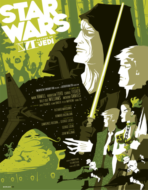 cinemagorgeous:  Star Wars posters by Tom adult photos