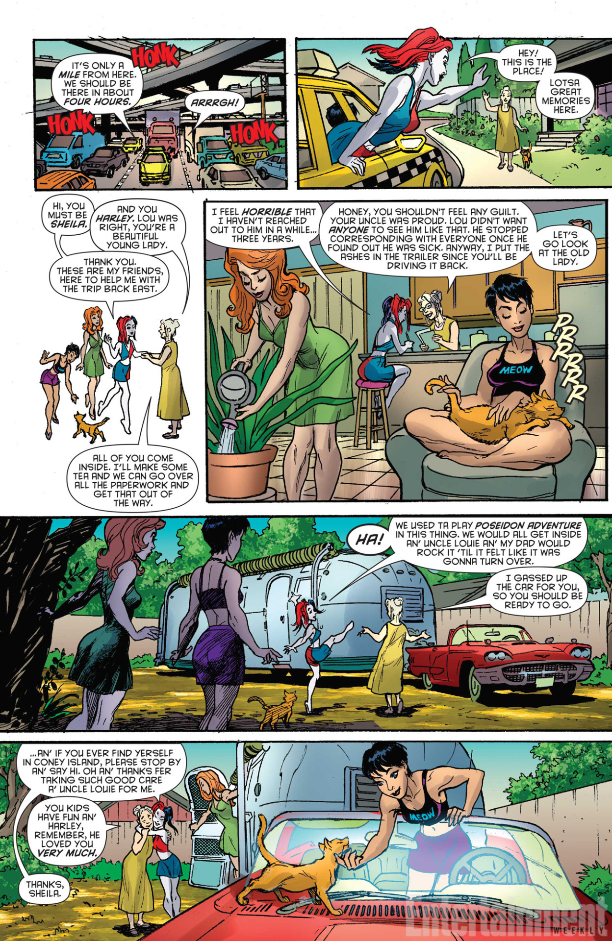geekearth:  Harley Quinn: Road Trip Special 