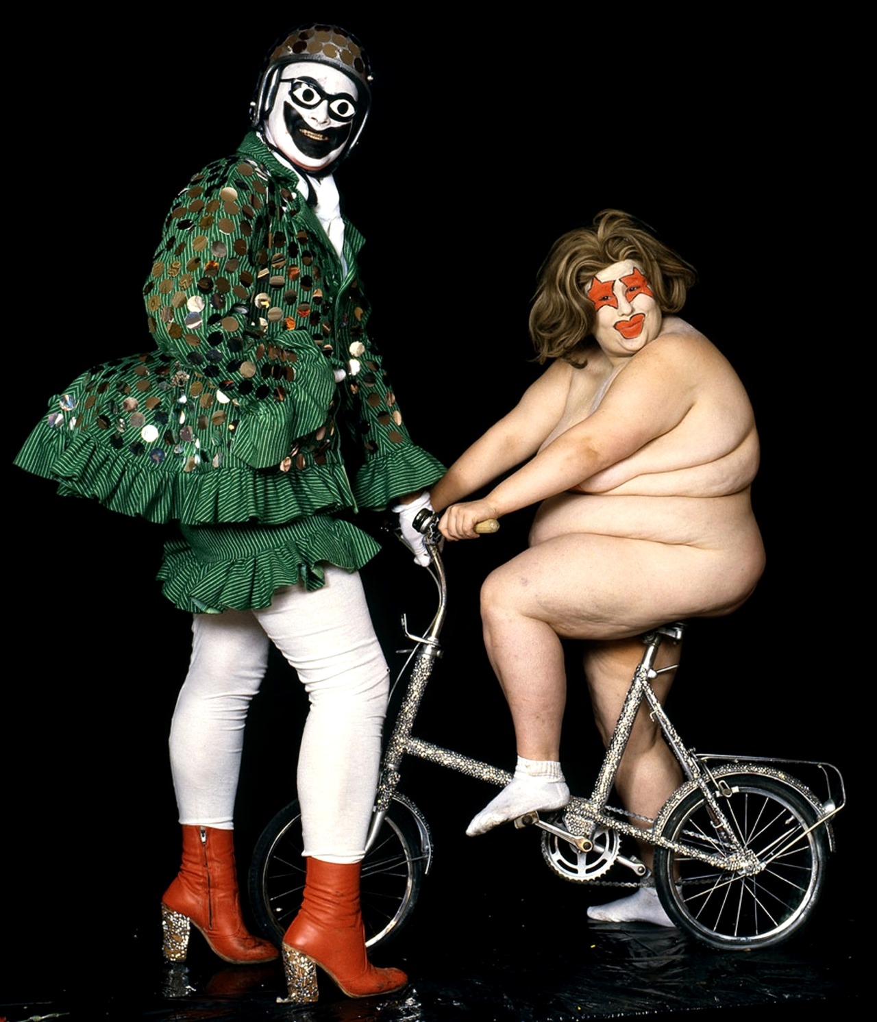 andreasanterini:  Leigh Bowery / Photographed / Robin Beeche / Evening Wear - Andrew