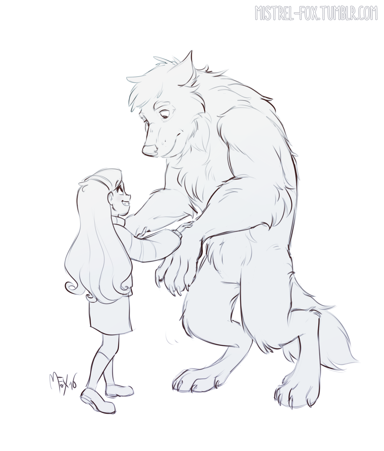 mistrel-fox:  batch of GF sketch commissions for @new-gin-clever-title-goes-here