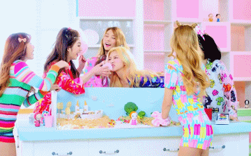 kgoddesses:underappreciated girl groups- laboum “We eat midnight snacks and talk to each other, we g