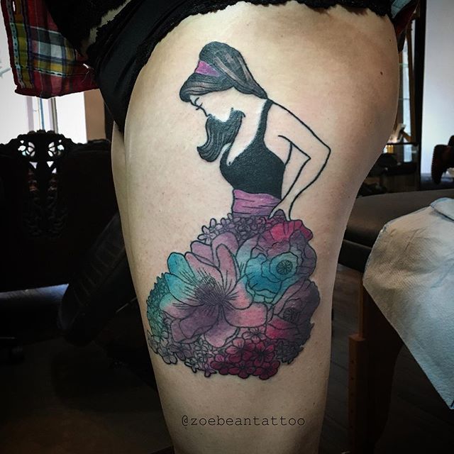 1337tattoos:    Zoe Bean   