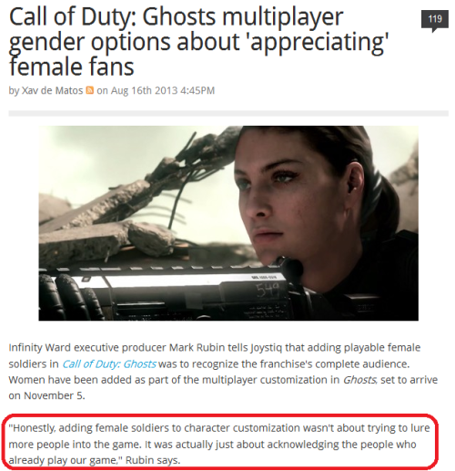 slimegirl: thisonetumblr: Thank you. if fucking call of duty, widely believed to be one of the most 