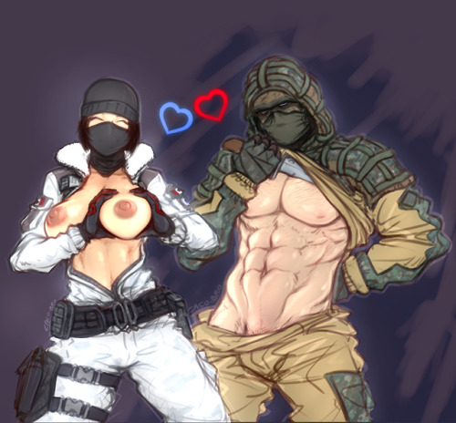 Porn photo caco-bro:  Just the best Siege couple!