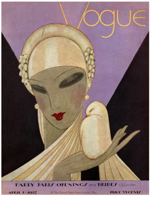 1927 Vogue Cover by Eduardo Benito