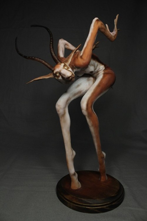 socialpsychopathblr - Eerie sculptures by Matthew J. Levin