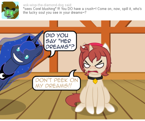 nopony-ask-mclovin:yo dawg, I heard you like pegasus….Guest star: Princess Luna AKA the best princess. Anyway, How did I manage to make 3 different kinds of creepy replies on the same night?  X3!