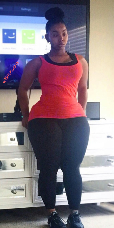 thickordie:  When Fit…. Meets Thick….And Yo Workout Partner Is Strapped Like This…😮😥…. REBLOG….And Go To my I.G….@Thickordie….To Find Her…. 