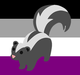 I made some skunk pride icons, for an anon whose request has been in my mailbox for a bit. :) Free t