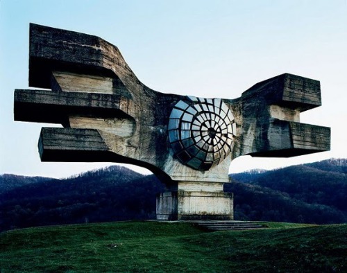 artsyrup: Abandoned Yugoslavian Monuments by Jan Kempenaers