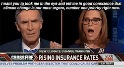 righteous-cowboy-lightning:  gingersaurus:    Bill Nye is having NONE of your shit lady.   sorry, but I will always reblog this when it comes across my dash with the real back story behind this gifset. This Crossfire debate is actually a four way debate. 