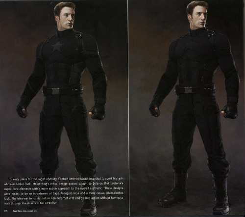 johanirae:Looking through the Art of Captain America Civil War, and find it quite interesting that a