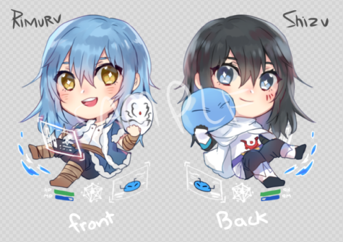 Churned out these prints and charms for upcoming cons! Two series that were fun to watch! The Time I