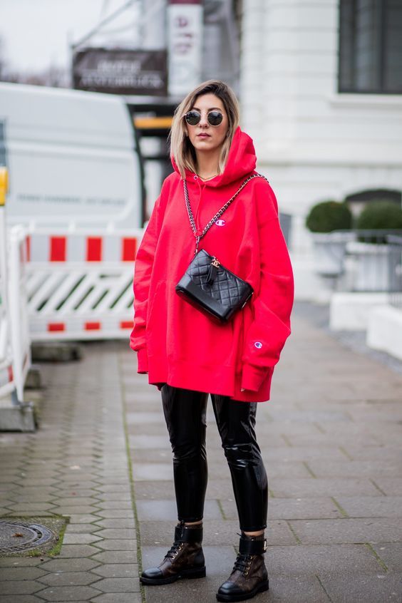 chanel gabrielle bag street style