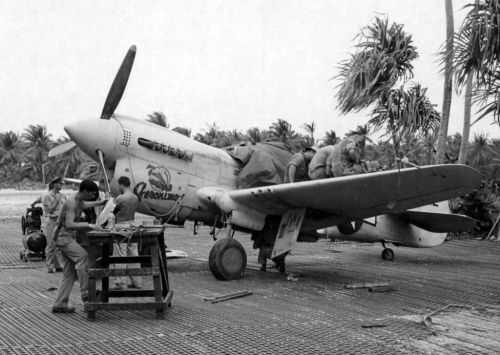 Geronimo! of the 45th Fighter Squadron in the Gilbert Islands, 1944