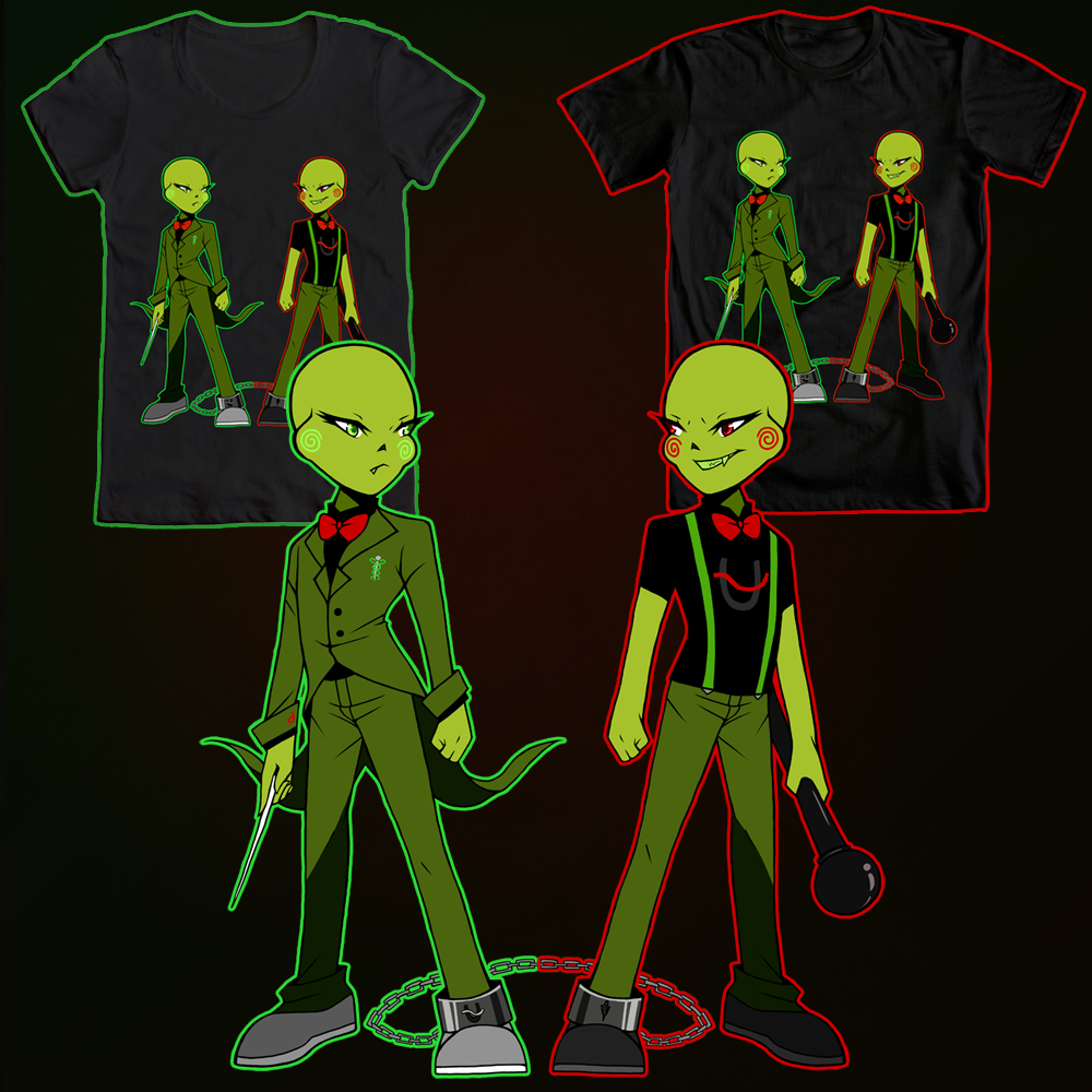 playbunny:  Well I hustled and got my second and last shirt design finished and submitted!