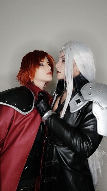 Genesis and Sephiroth selfiesSephesis/Sephgen is one of my OTPs and I love them together! Cant wait 