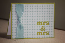 Stayreddi3:  Cute Lesbian Wedding Card