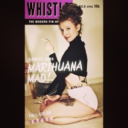 damselsuicide:  Get your pre-orders in NOW for the April issue of #whistlemagzine! You won’t want to miss this special #reefermadness edition… @eddyprice, @bernicebobsit, and #josephharmon totally nailed it! 😈💜 #whistle #420 (at www.whistlemagzine.com)